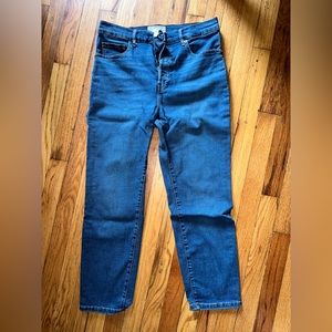 Everlane denim jeans skinny straight cigarette authentic stretch